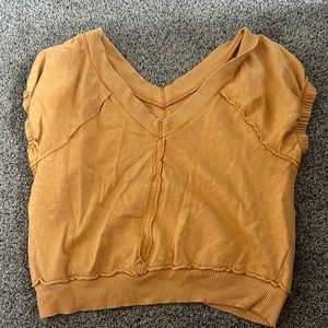 Anthro short sleeve shirt